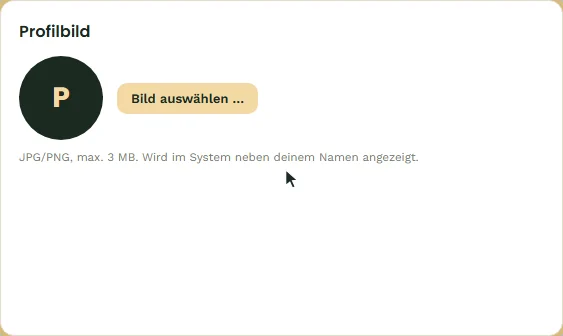 Nach dem Entfernen: wieder das Initial