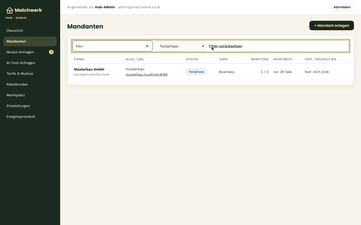 Gefiltert: Suche „bau